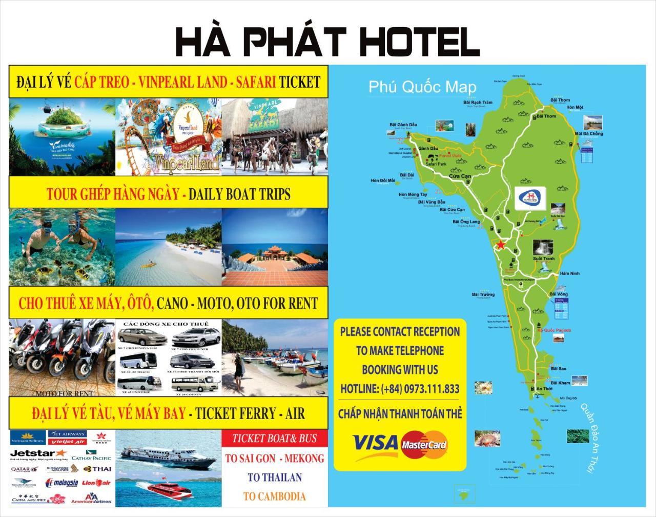 Ha Phat Hotel Duong Dong  Exteriör bild